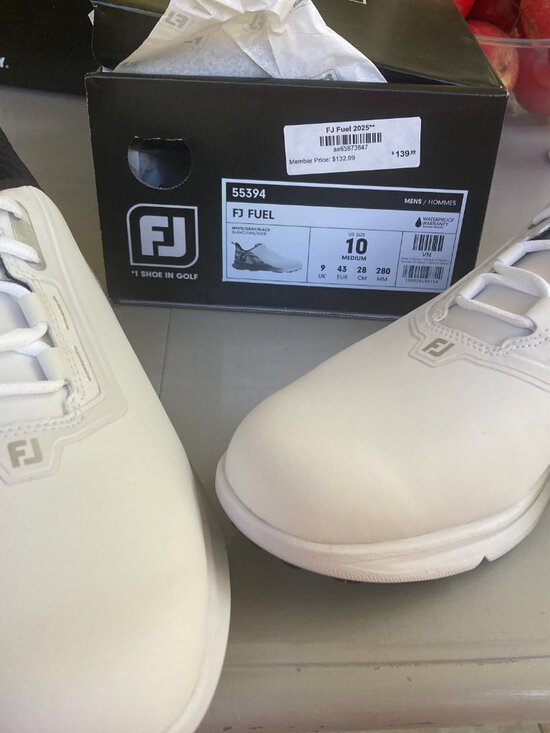 Footjoy Fuel Golf Shoes 55394 Size 10M Men NEW IN BOX  $139 Fathers Day main image 4